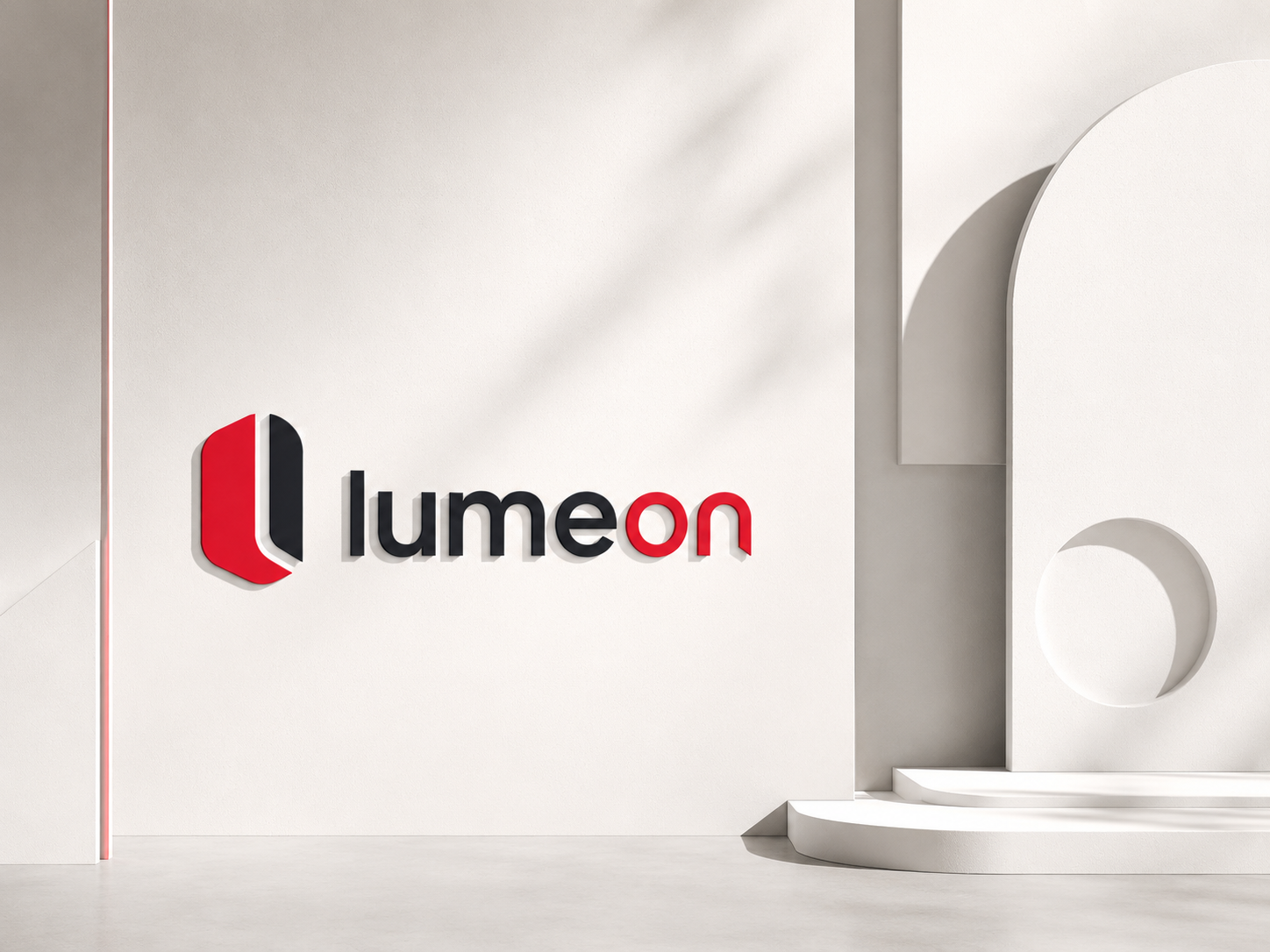 Realizacja reklamy świetlnej Lumeon w Warszawie