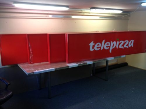 Produckja seryjna Teelpizza